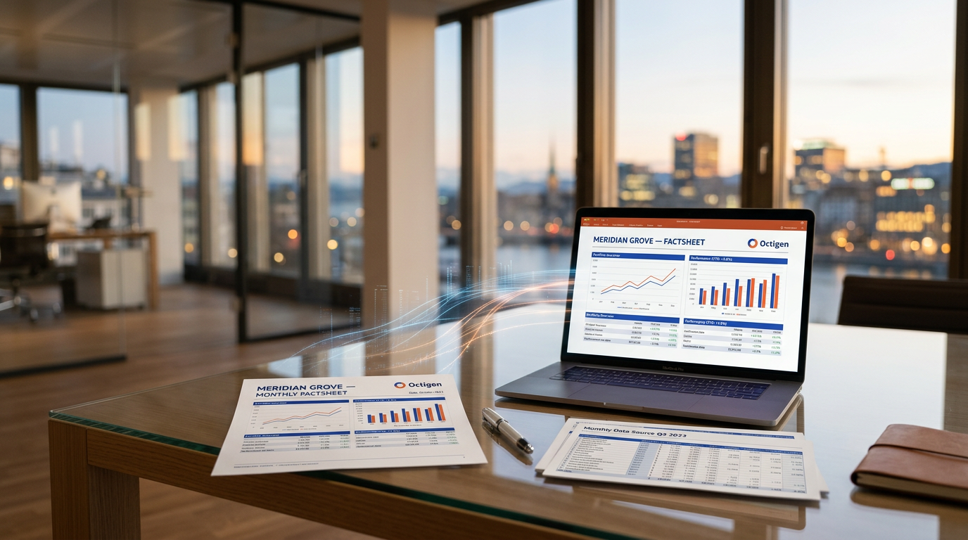 From PowerPoint Template to Monthly Factsheet, Automated